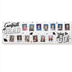 Customizable Graduation banner new in box ( banner wrapped in plastic)